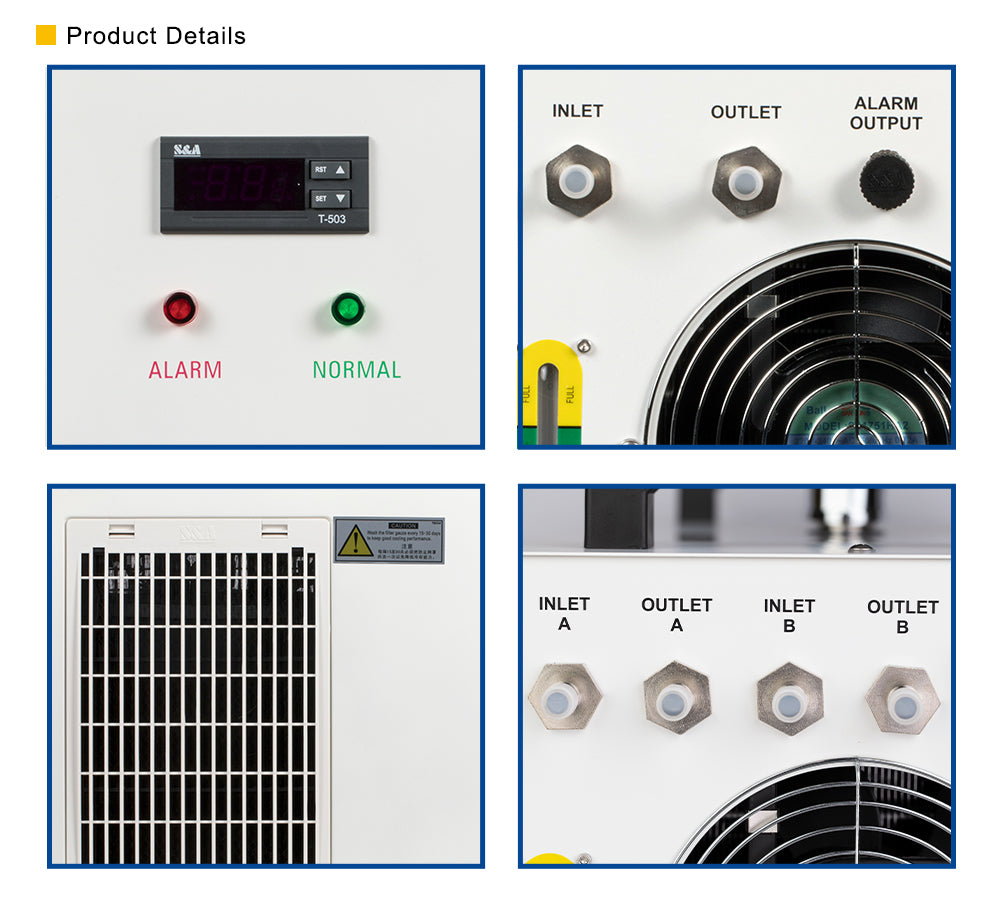 Raylasers S&A Industrial Chiller