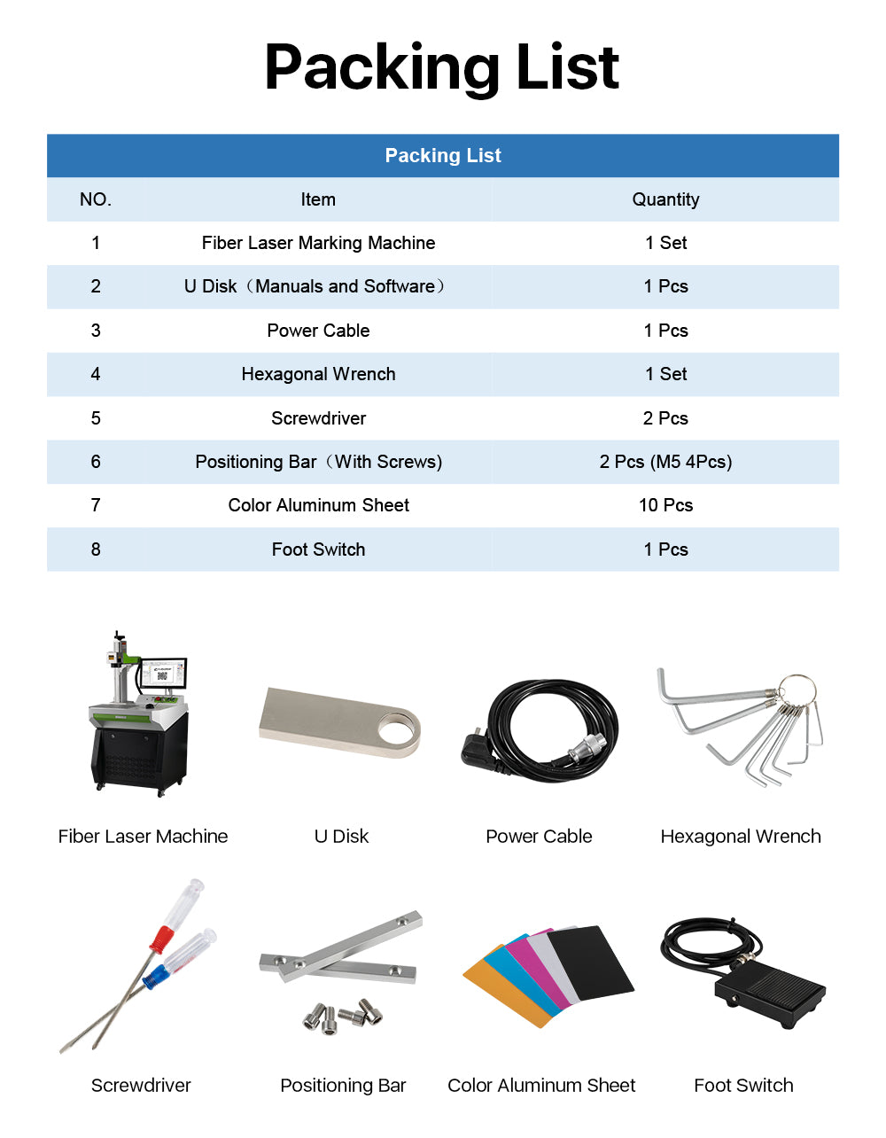 Raycus Fiber Marking Machine 20W 30W 50W UltraMarker-G