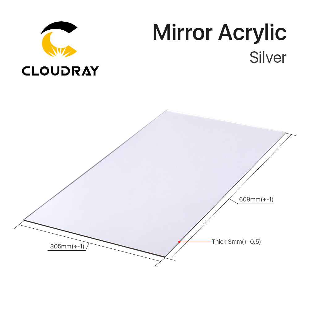 Mirror Acrylic 5pcs Gold Silver 30*60*0.3cm DIY Testing Material Wholesale