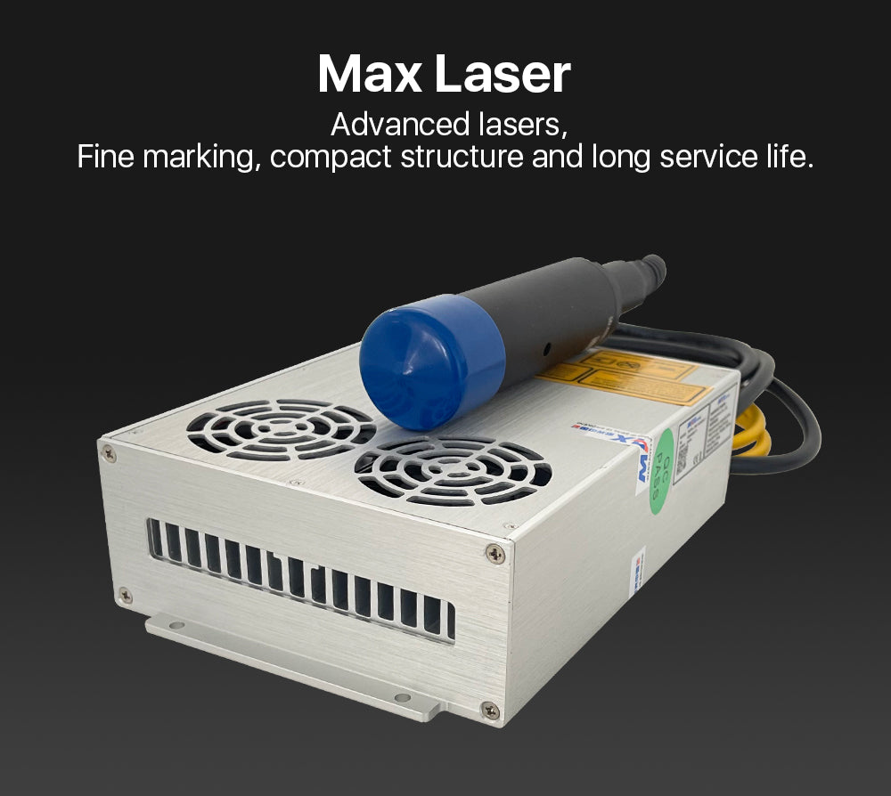 Raylasers 20W AirMarker 2 Generation Portable Fiber Laser Marking Machine Grey